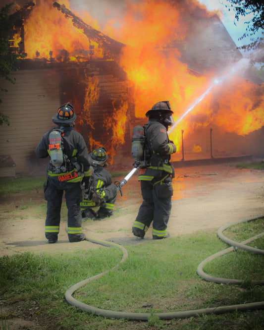“Taft Hill House Fire” by James Lynxwiler