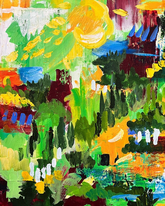 “Saturday in the Park” by Kathy OConner