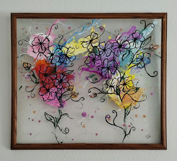 “Dreaming of Flowers” by Dawna Isham