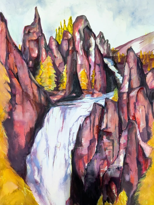 “Jagged Serenity” by Melody Huisjen