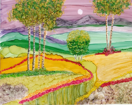 “Rainbow Mountain” by Debra Jason
