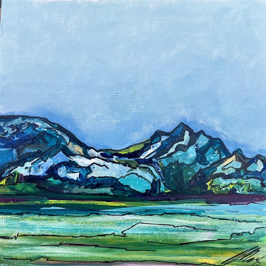 Flourishing Mountains by Kelly Joy