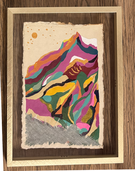 “Alpine Glow” by Rachel Lanton