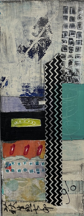 “City Sidewalk” by Gloria Campbell