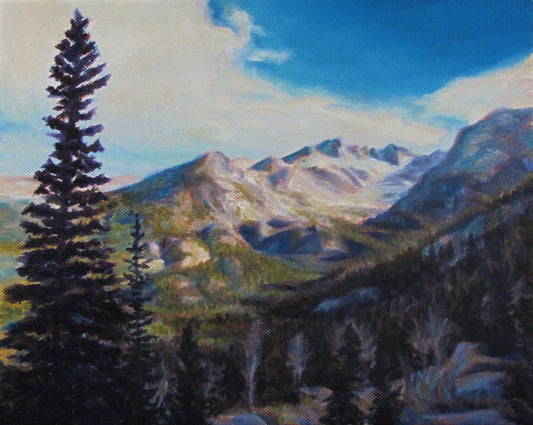 “Emerald Lake Trail I” by Christie Snelson