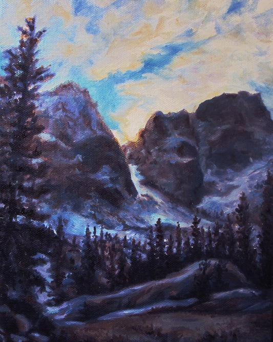 “Emerald Lake Trail II” by Christie Snelson