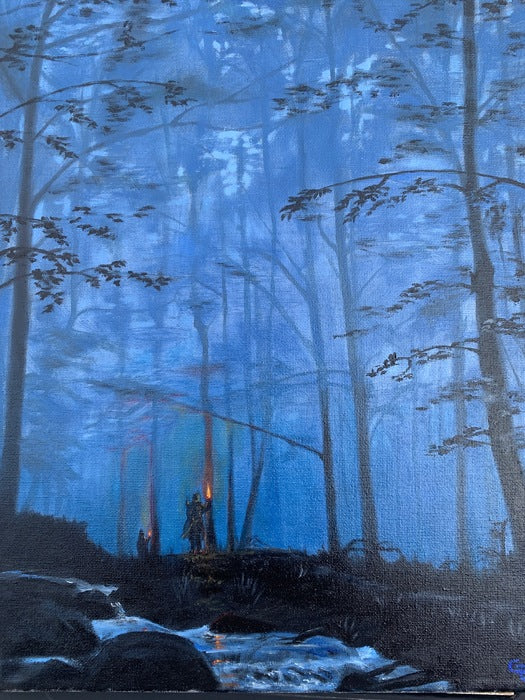 “Forrest Night” by Gregory Evans