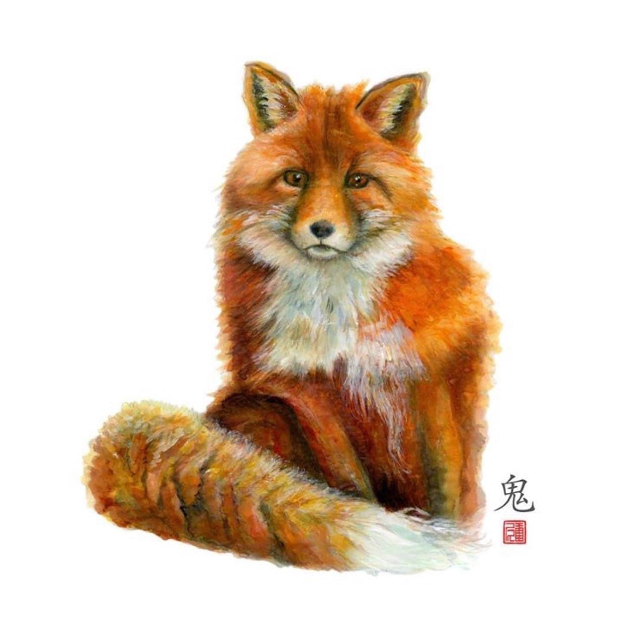 “Sly Fox” by Connie Luebbert