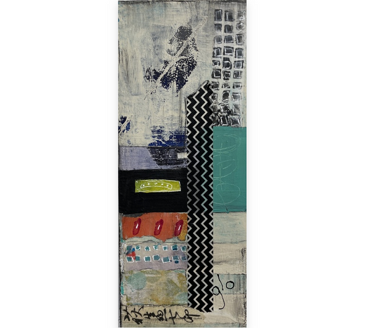 “City Sidewalk” by Gloria Campbell